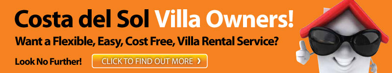 Costa del Sol villa owners! Want a flexible, easy, cost free, villa rentals service? Click to find out more