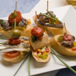 Spain is famous for tapas with many restaurants in the Costa del Sol offering these dishes