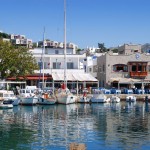 Yalikavak old marina with restaurants boasting stunning sea views