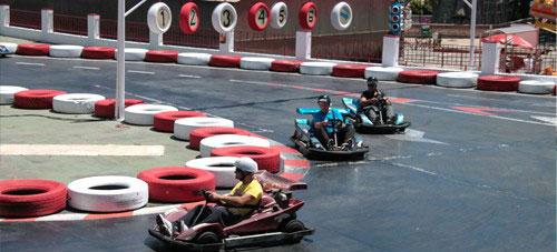 Go Karting fun at Tivoli World