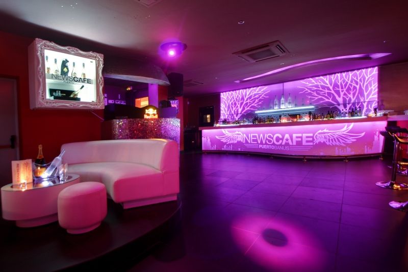 News Cafe in Puerto Banus, offering the very best in funky house and R&B