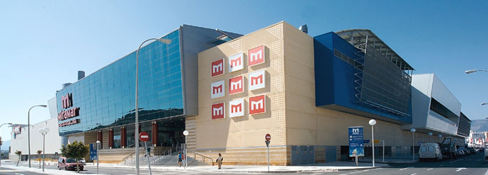 Miramar Shopping Centre in Fuengirola, Spain