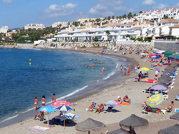 Playa El Charcon Beach located just West of El Faro