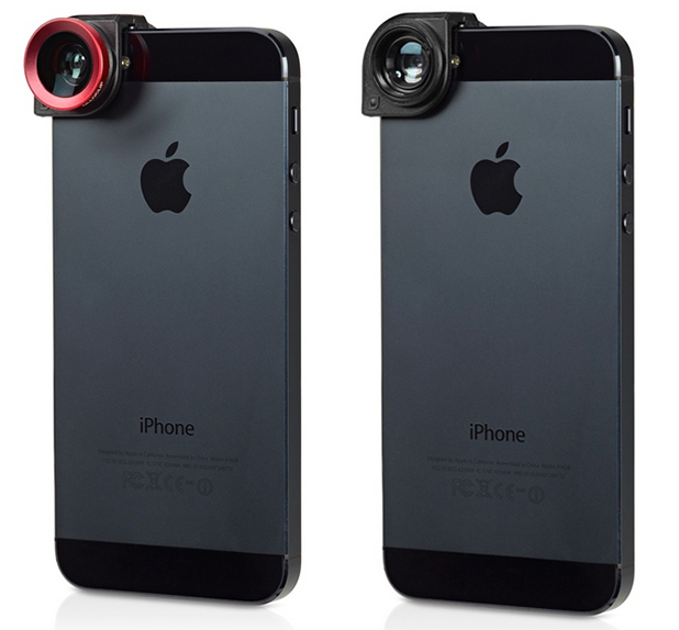 Olloclip Quick Connect Fisheye, Wide-Angle and Macro Lenses for the iPhone 5 and 5s
