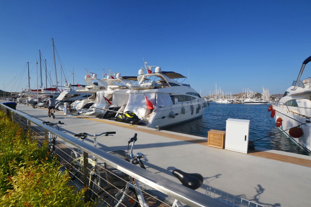 The Palmarina development has already filled its moorings with many super yachts