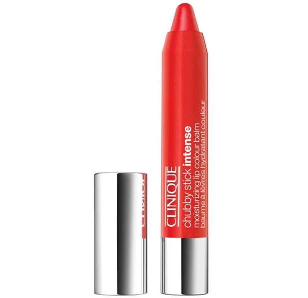 A Bright Lip Colour – Clinique Chubby Stick Intense in Heftiest Hibiscus, £16