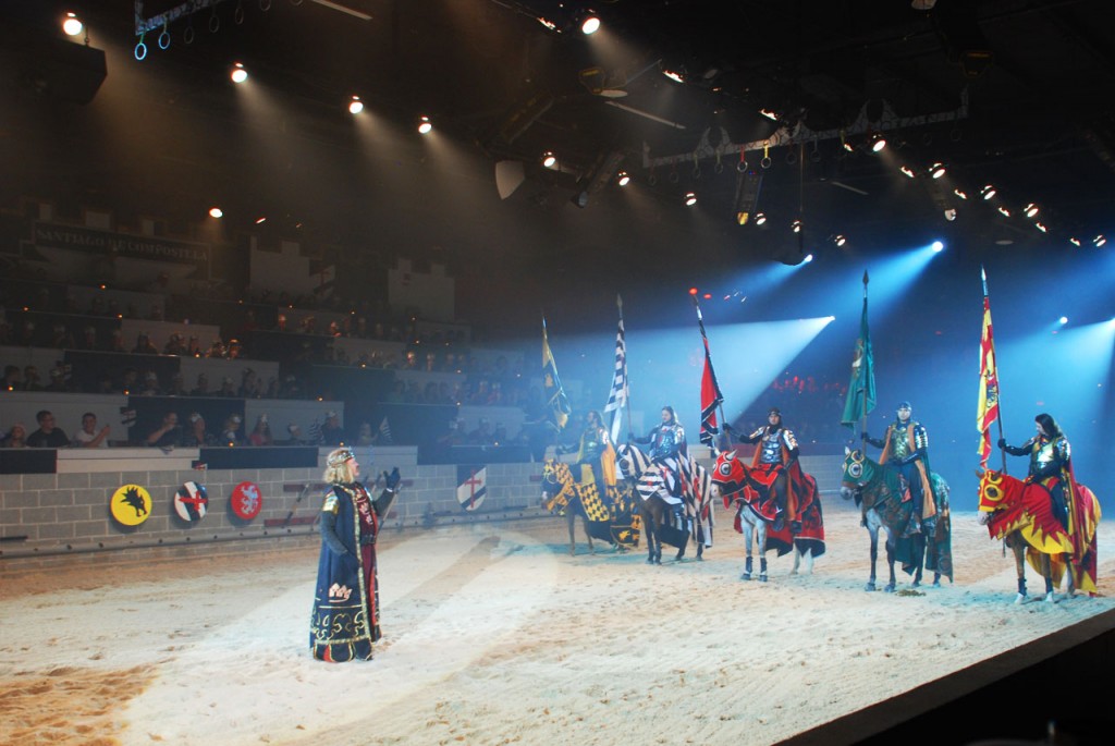 Medieval Times Dinner and Show where you can enjoy a royal feast