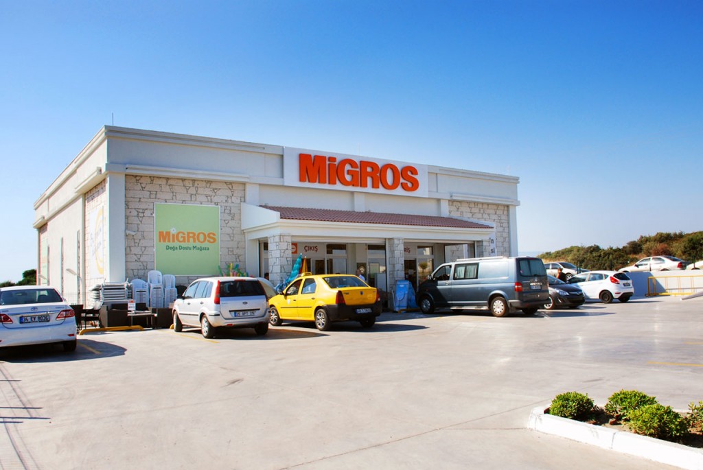 Migros Supermarket located just opposite the Turquoise Resort