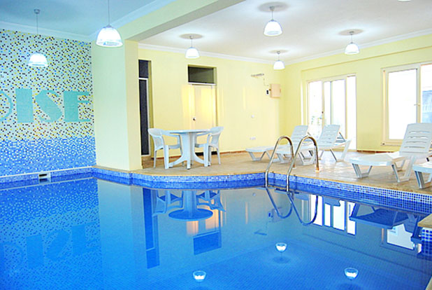 Turquoise resort indoor heated pool