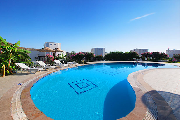 Pool 3: Yalikavak Holiday Gardens communal pool located near the Kamelya Villas and Yasemin Apartments