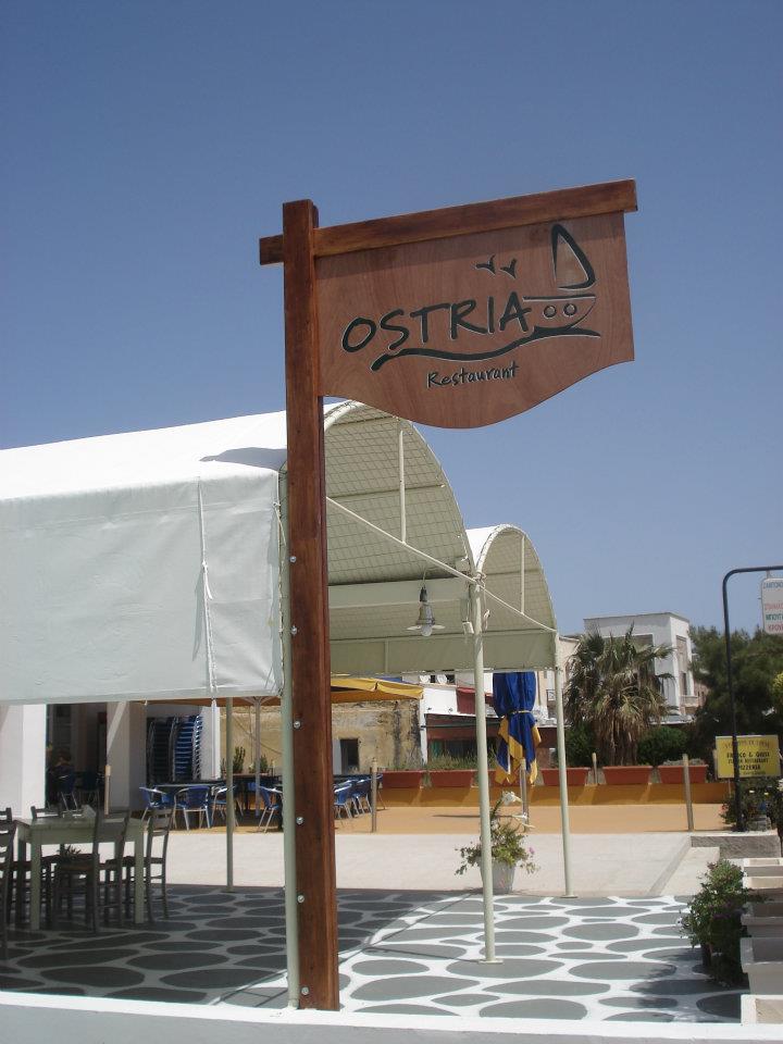 Ostria Restaurant in Lakki, Leros