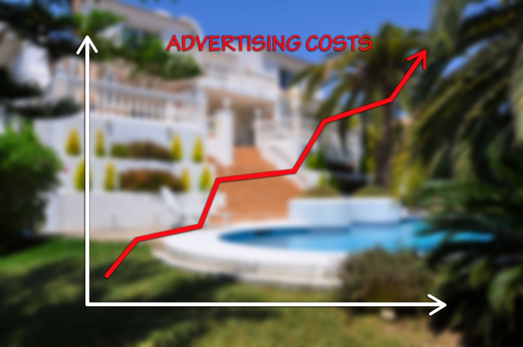 HomeAway ad costs have increased over the years by introducing different packages from Classic to Platinum