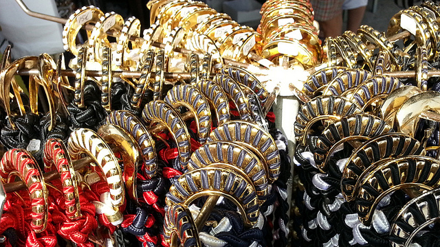 Belts at the Wednesday Estepona market - photo by Andiroo1