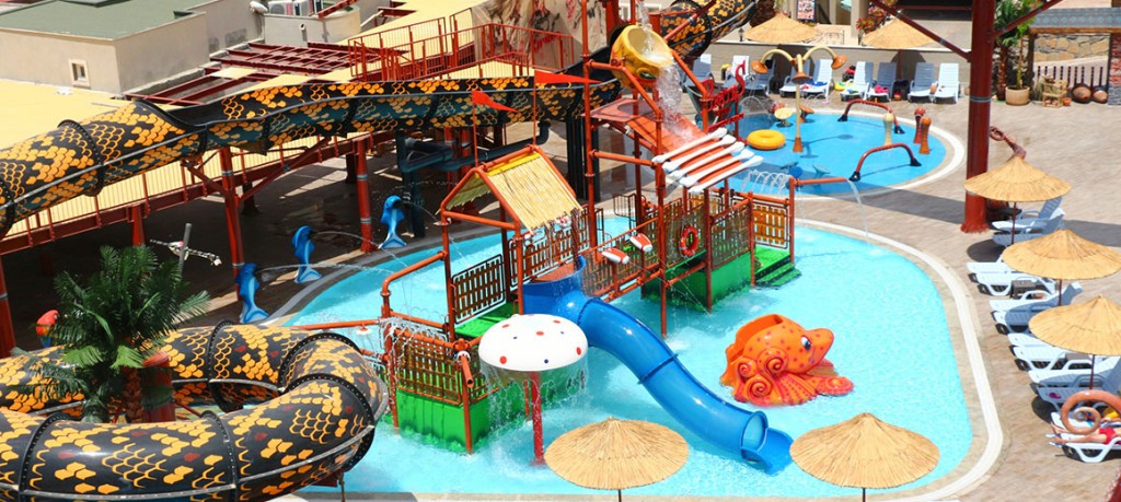 Privates of the Cactus Waterpark has over 4500 square metres of rides and attractions!