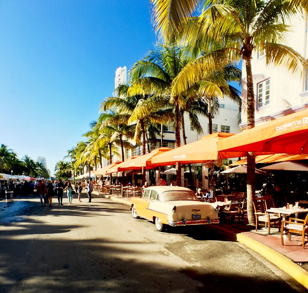 Miami South Beach's Famous Ocean Drive