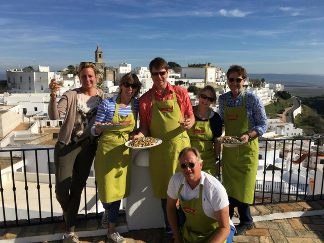 Learn how to cook Spanish and Moroccan cuisine in Vejer de la Frontera