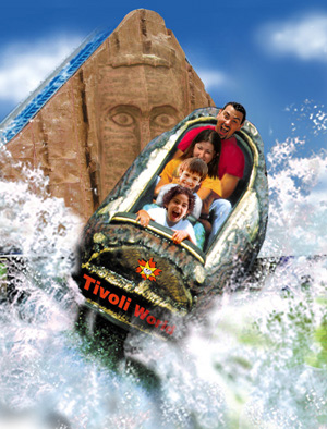 Tivoli World in Benalmadena with its Many Rides and Attractions