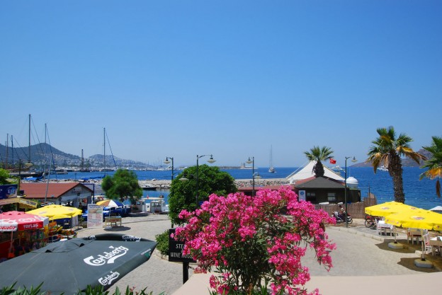 Yalikavak - views looking across the Aegean Sea