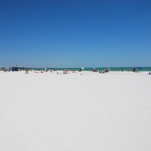 Siesta Beach has a massive 8 mile stretch of stunning coastline