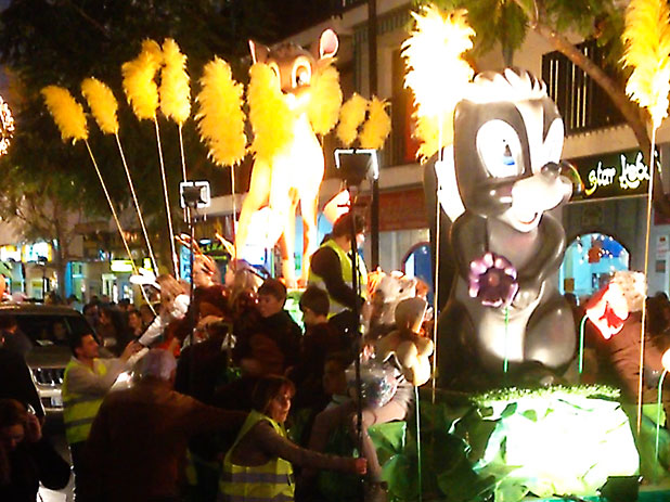 Three Kings Parade, Fuengirola