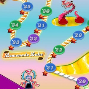 Candy Crush Saga app screenshot