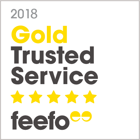 Feefo Gold Supplier 2018