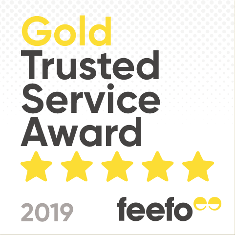 Feefo Gold Supplier 2019